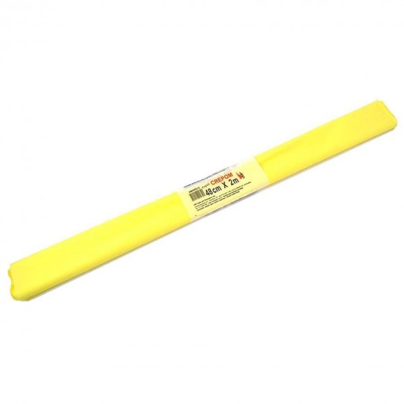 PAPEL CREPON AMARELO