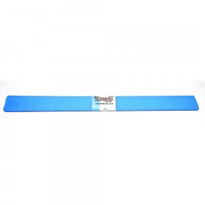 PAPEL CREPON 48CMX2,0M VMP AZUL CELESTE