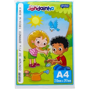 PAPEL SULFITE A4 JANDAINHA 60K 180GRS.BR...