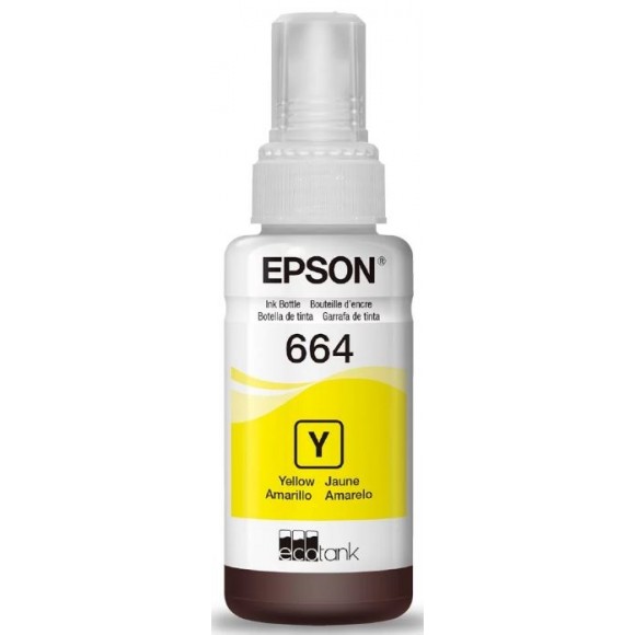 REFIL DE TINTA EPSON 664 AMARELO 70ML 7664420AL