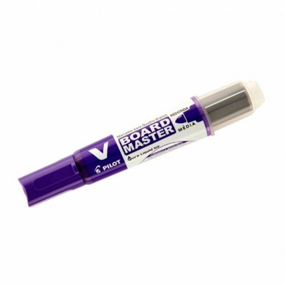 MARCADOR PARA QUADRO BRANCO RECARREGAVEL PILOT WBMA-VBM VIOLETA