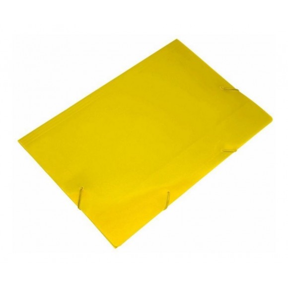 PASTA ABA ELASTICA PAPEL OFICIO POLYCART AMARELO