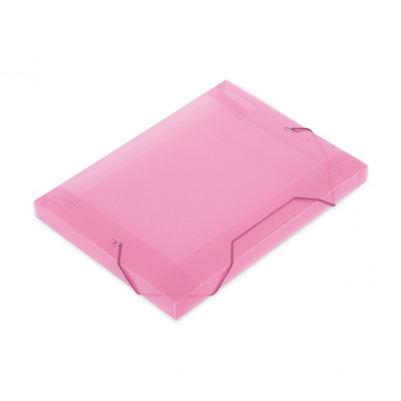 PASTA ABA ELASTICA PLASTICA 30MM ACP ROSA