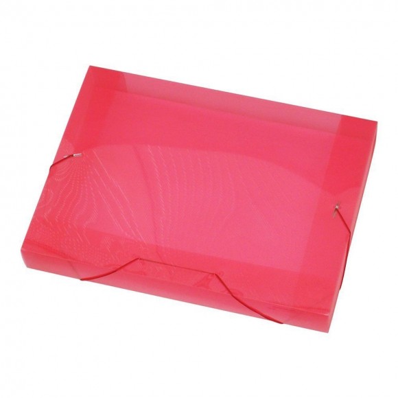 PASTA ABA ELASTICA PLASTICA 40 MM ACP VERMELHO