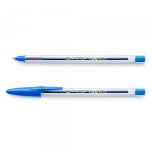 CANETA COMPACTOR TOP 2000 AZUL CX/100