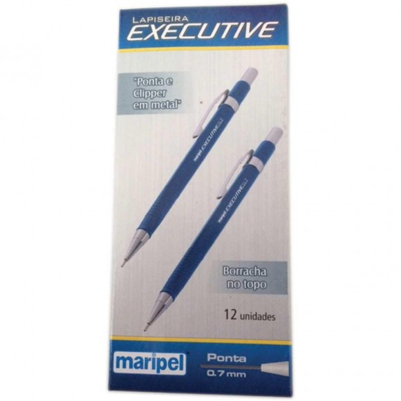 LAPISEIRA MARIPEL EXECUTIVA 0.7MM AZUL