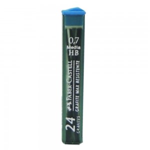 GRAFITE FABER CASTELL 0.7MM HB 24UN CX/1...