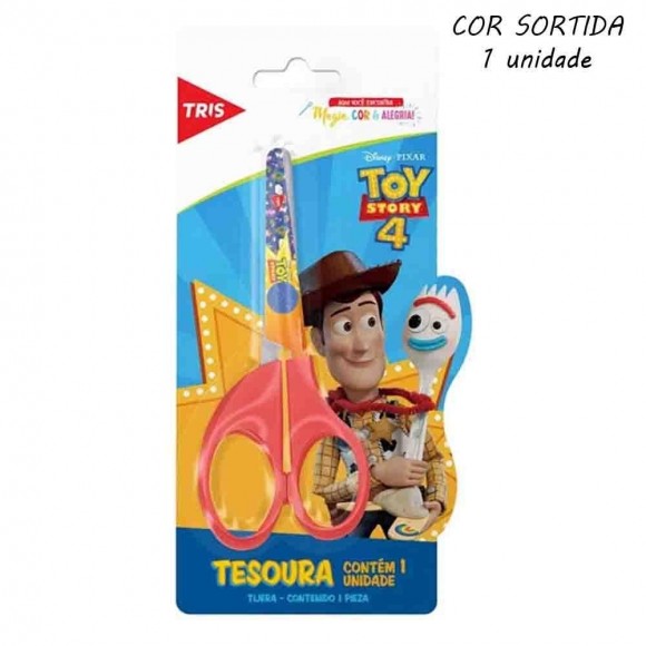 TESOURA SUMMIT ESCOLAR TOY STORY 13CM