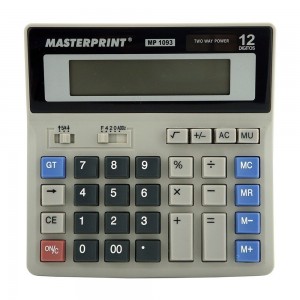 CALCULADORA DE MESA MASTERPRINT MP 1093 ...