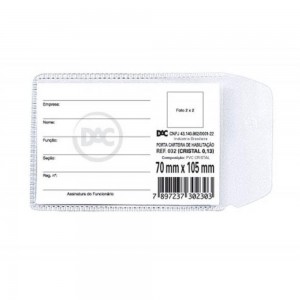 PROTETOR DE DOCUMENTO DAC PARA CNH 7X10....