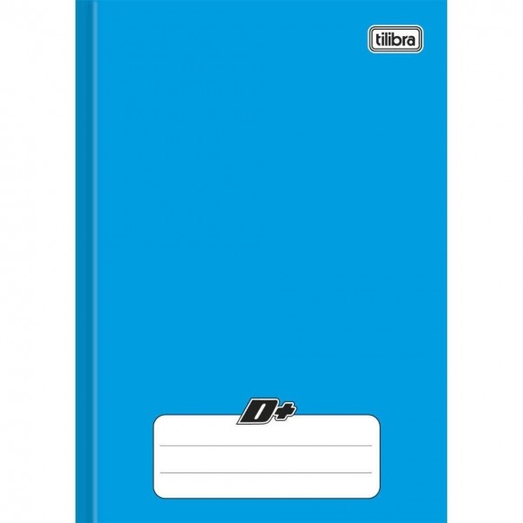 CADERNO BROCHURA 1/4 CD TILIBRA D+ AZUL 96 FLS