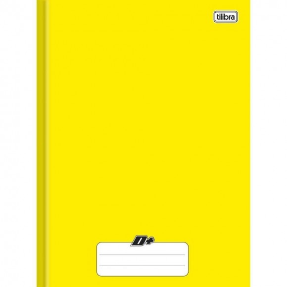 CADERNO BROCHURAO CD TILIBRA D+ AMARELO 96 FLS