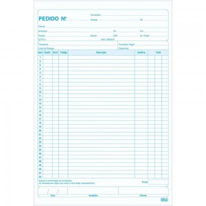 TALAO DE PEDIDO TILIBRA 3V 24F